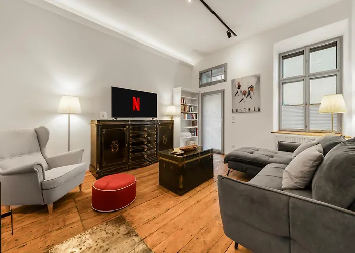 Apartman 1 Bedroom In Neubau, 8 Min Center, Ac, Parking *